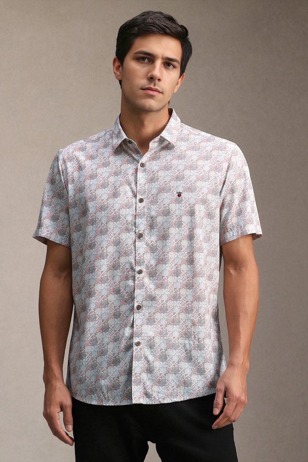Men Multi Print Half Sleeves Casual Shirt-Multi 1 76454-men-multi-print-half-sleeves-casual-shirt-multi-1.jpg