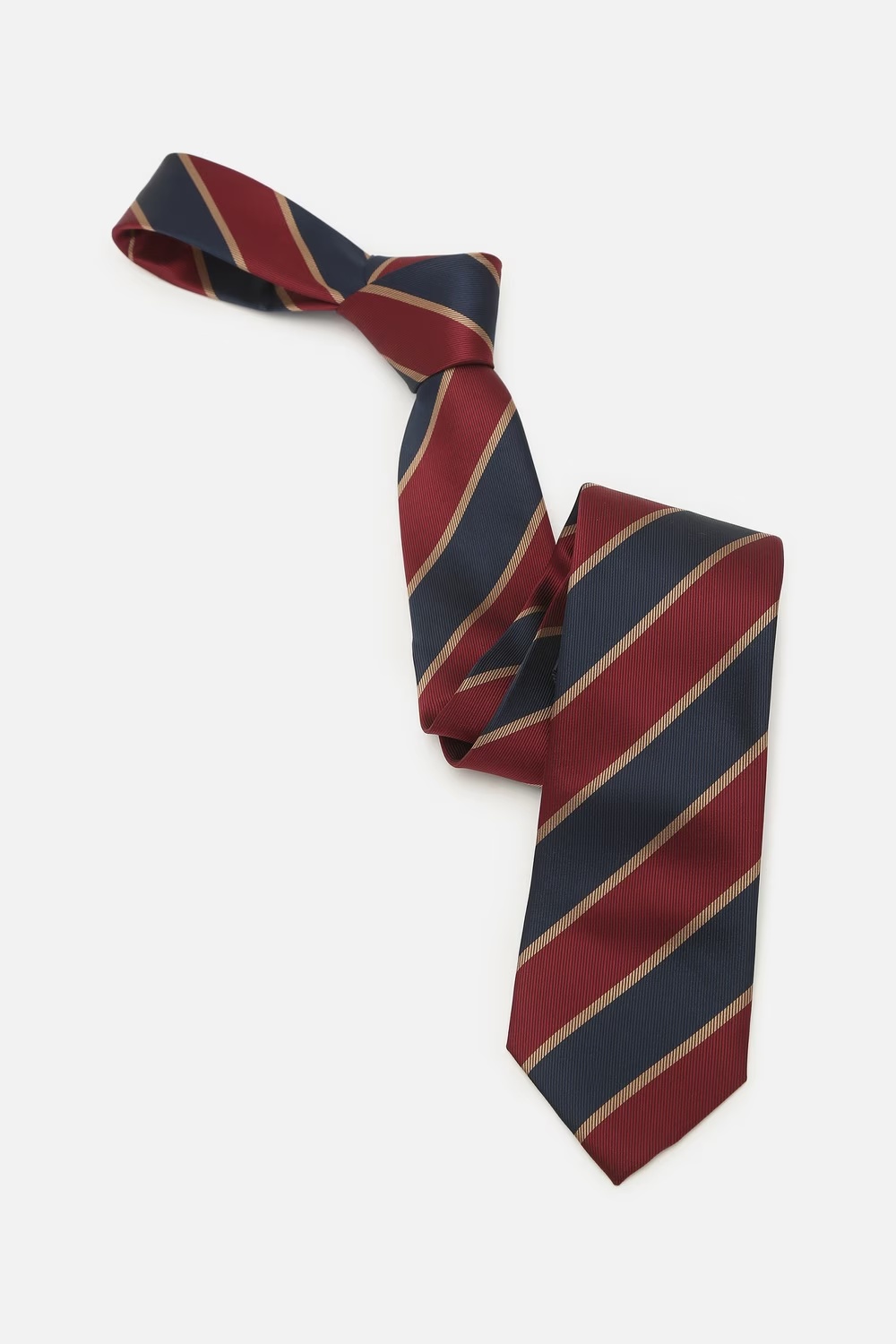 Men Maroon Embroidered Tie-Maroon