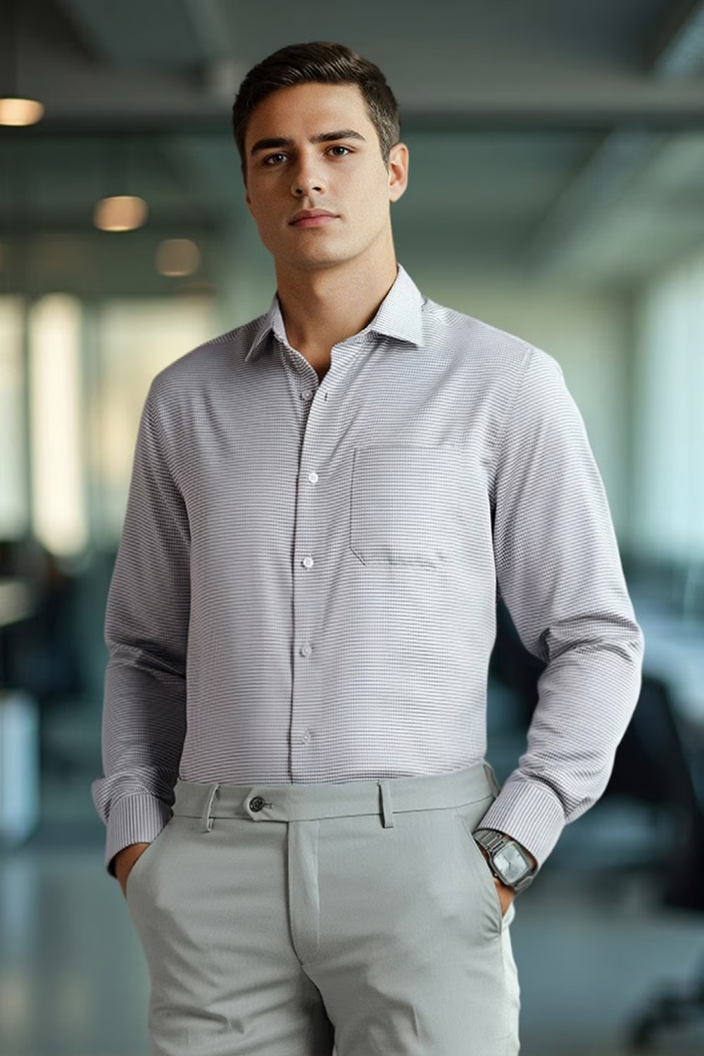 Men Blue Print Full Sleeves Formal Shirt-Blue 1 76862-men-blue-print-full-sleeves-formal-shirt-blue-1.jpg