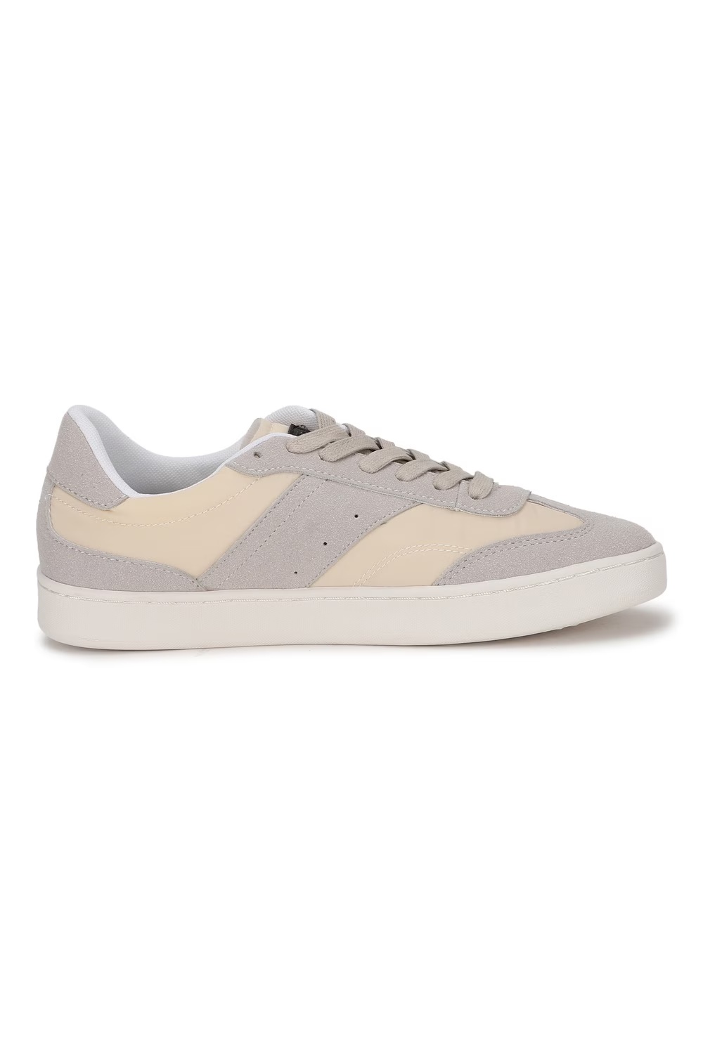 Men Grey Casual Shoes-Grey