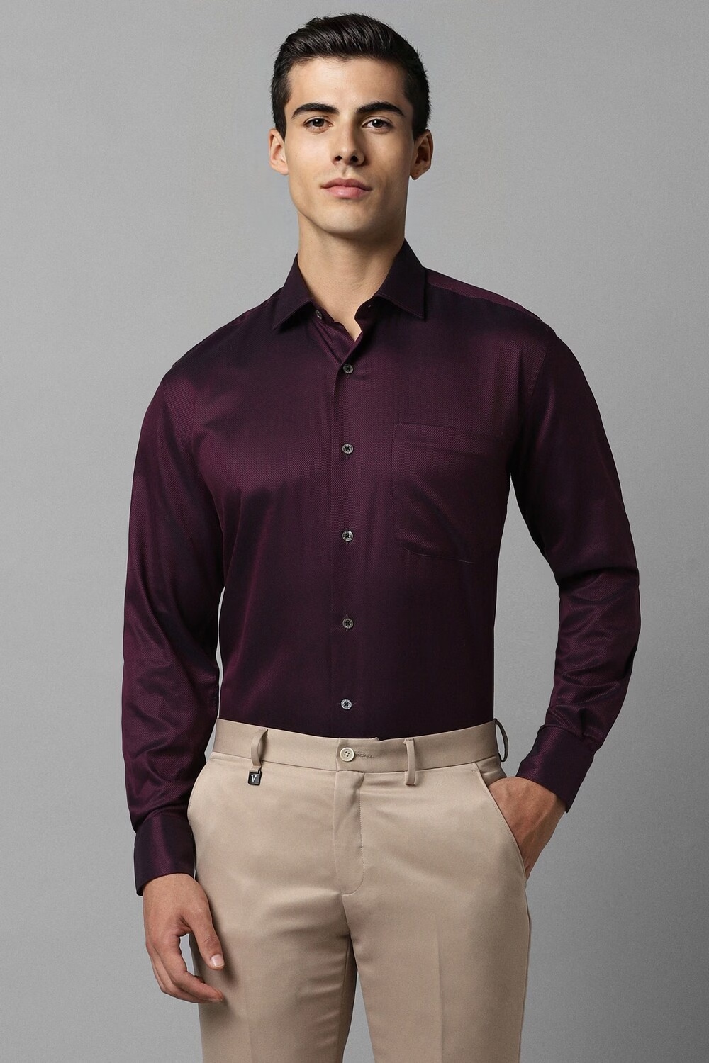 Men Purple Classic Fit Textured Full Sleeves Formal Shirt-Purple 1 79417-men-purple-classic-fit-textured-full-sleeves-formal-shirt-purple-1.jpg