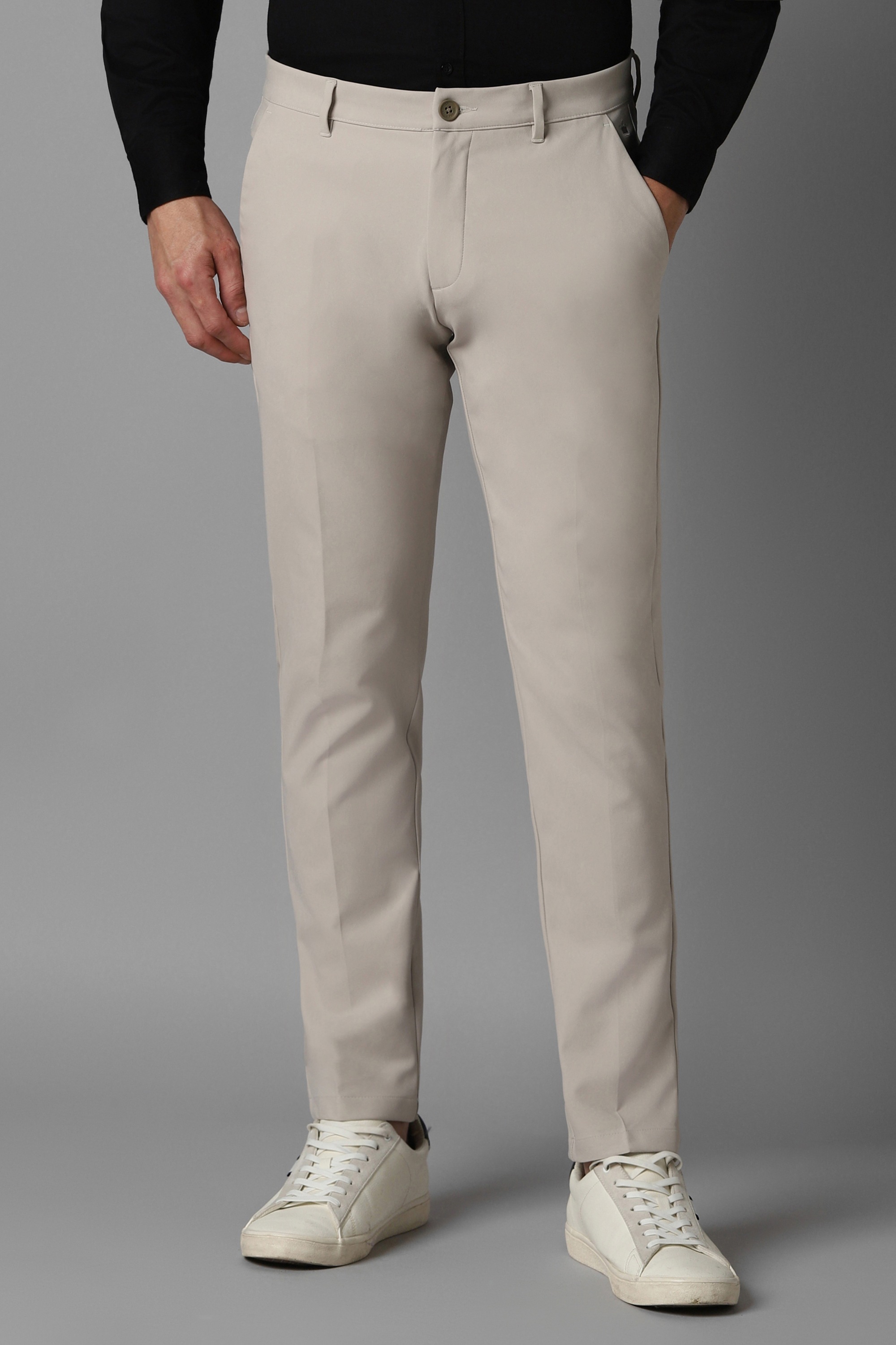 Men Grey Contemporary Fit Solid Flat Front Casual Trousers-Grey 1 9100-men-grey-contemporary-fit-solid-flat-front-casual-trousers-grey-1.jpg